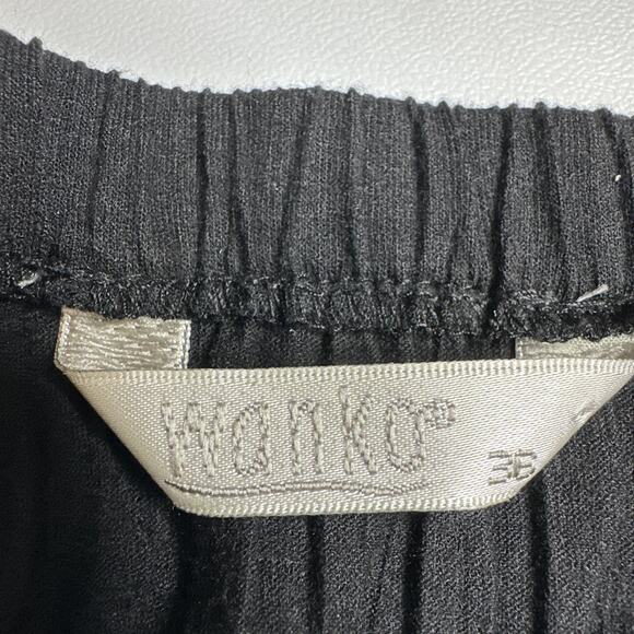 Wanko Black Ribbed Sequin Trim Cami Tank Top Y2K Whimsigoth Going Out Party M - Picture 8 of 10
